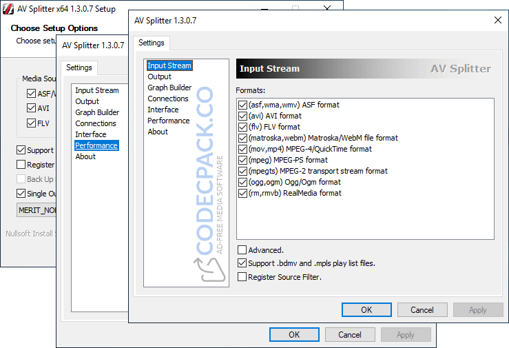 AV Splitter Screenshot