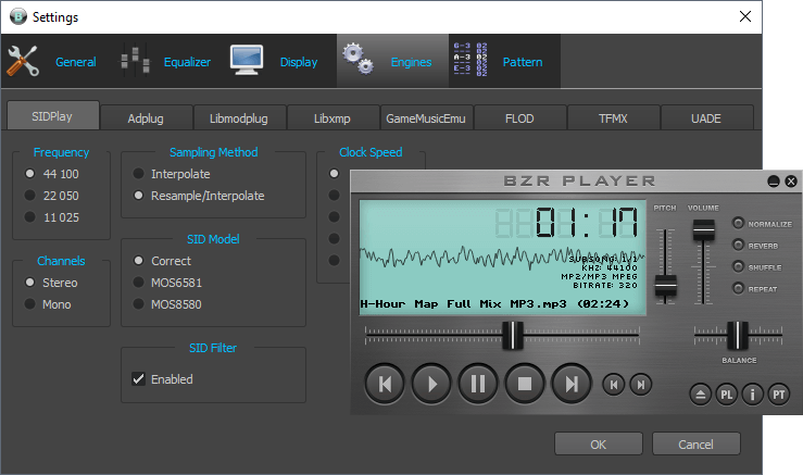 BZR Player Screenshot