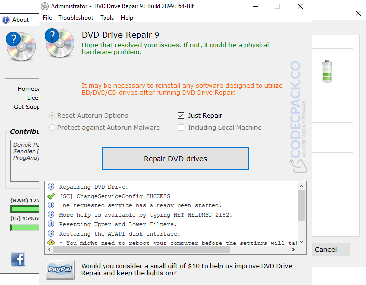 DVDFab Inspector Screenshot