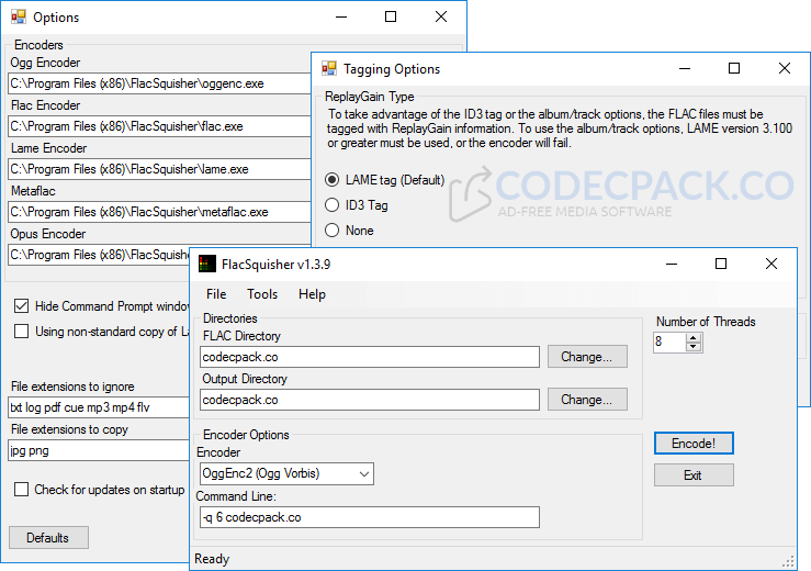FlacSquisher Screenshot
