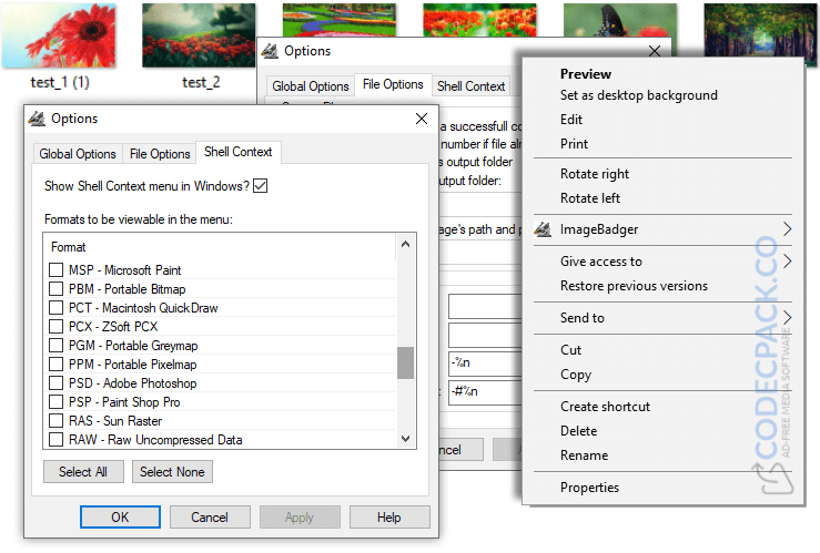 ImageBadger Deluxe Screenshot