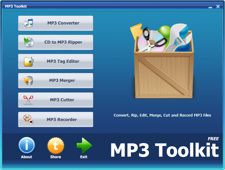 MP3 Toolkit Screenshot