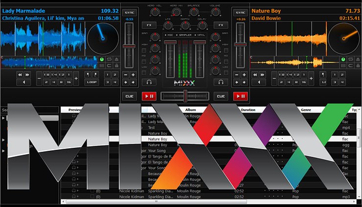 Mixxx Screenshot