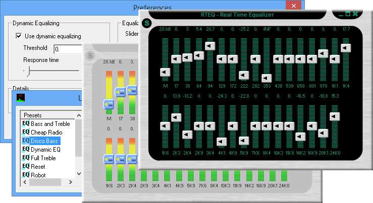 RealTime Equalizer Screenshot